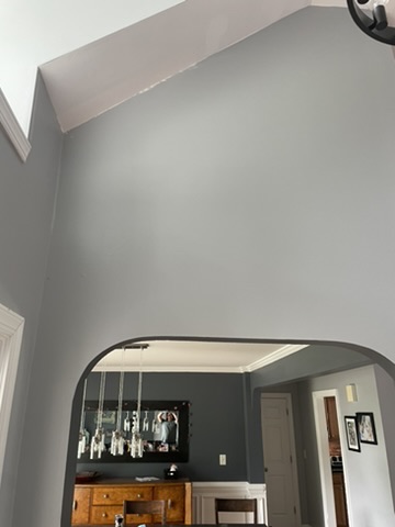 Drywall finish — Bethlehem Drive attic-to-living-space conversion in Winston-Salem, NC