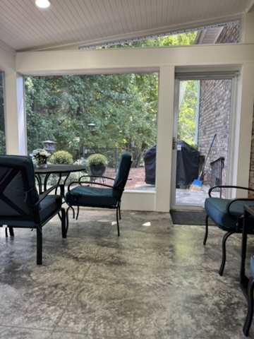 Shingle roof — Littlebrook 20×12 screened porch in Clemmons, NC