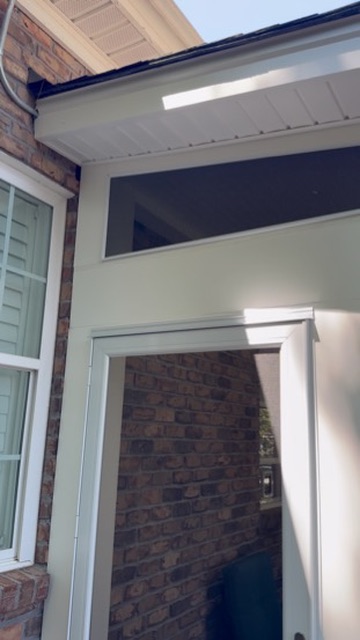 Azek pvc decking — Littlebrook 20×12 screened porch in Clemmons, NC