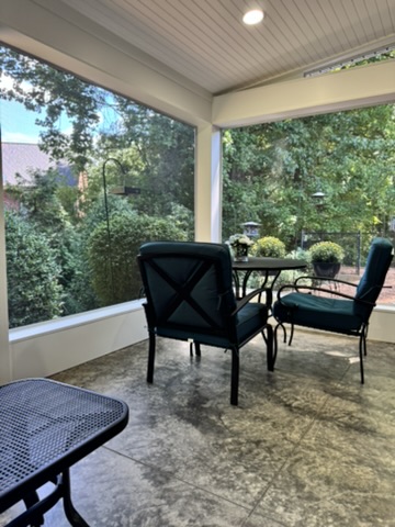 Screen eze screen system — Littlebrook 20×12 screened porch in Clemmons, NC