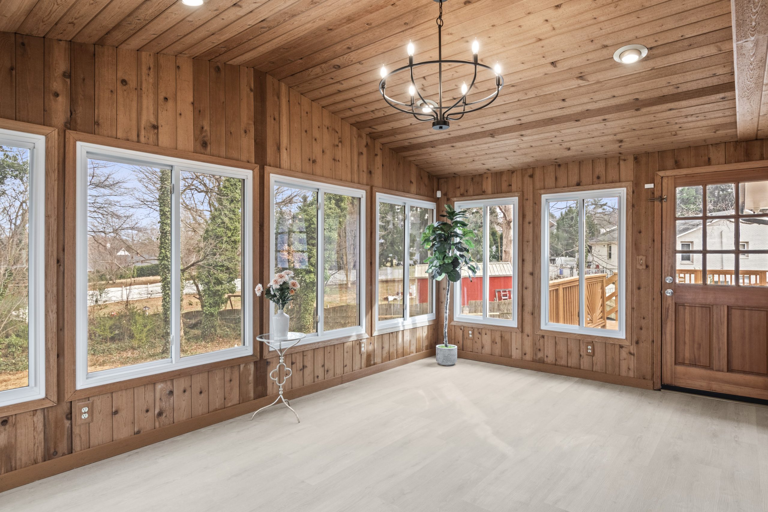 New kitchen — Wabash Boulevard split-level complete remodel in Winston-Salem, NC