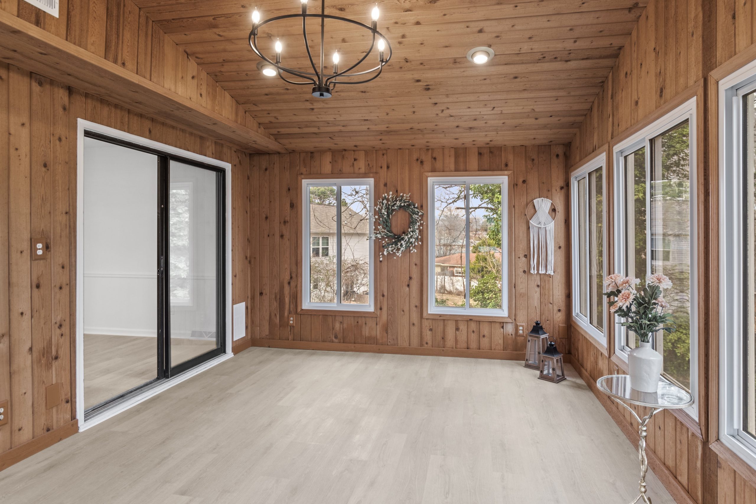 New deck — Wabash Boulevard split-level complete remodel in Winston-Salem, NC