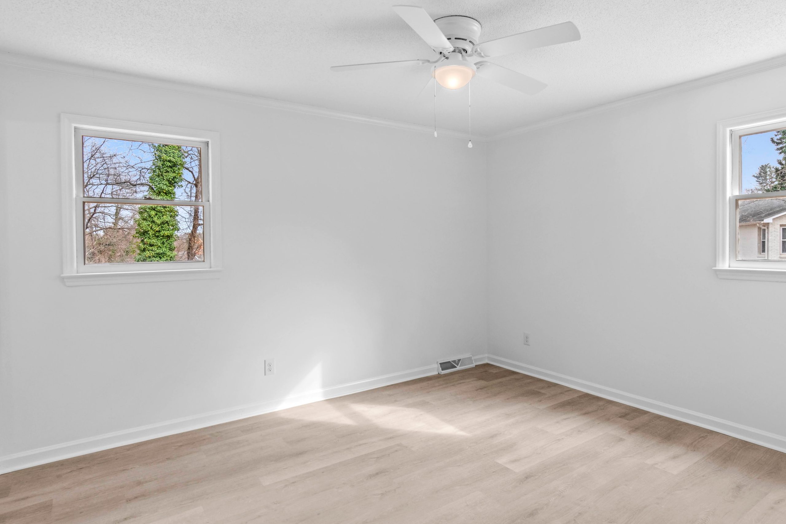 Egress bedroom — Wabash Boulevard split-level complete remodel in Winston-Salem, NC