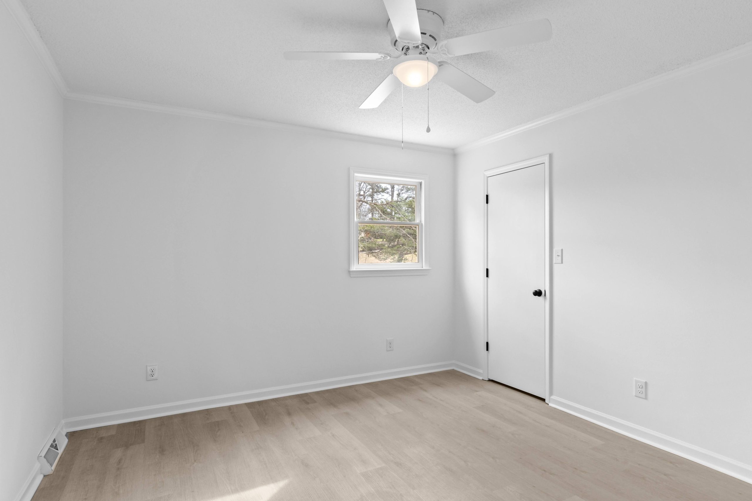 New flooring — Wabash Boulevard split-level complete remodel in Winston-Salem, NC