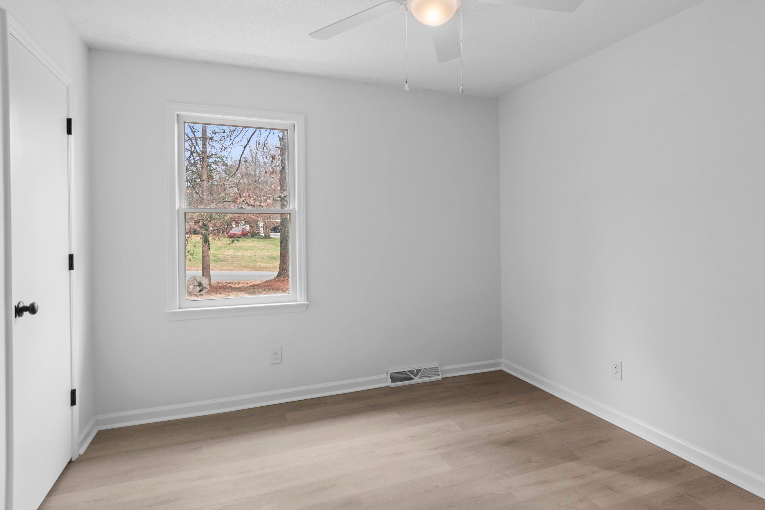 New flooring — Wabash Boulevard split-level complete remodel in Winston-Salem, NC
