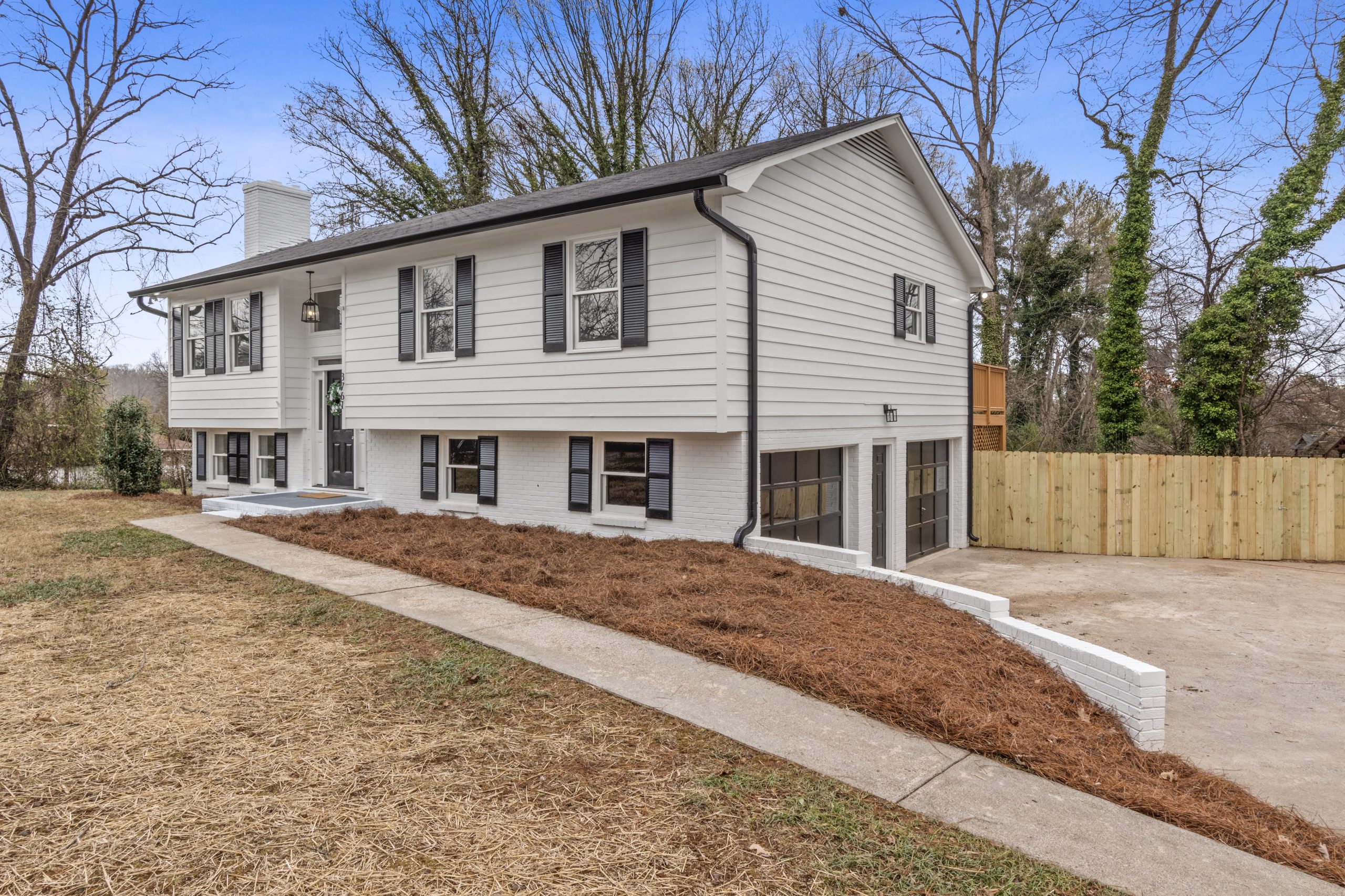 Egress bedroom — Wabash Boulevard split-level complete remodel in Winston-Salem, NC