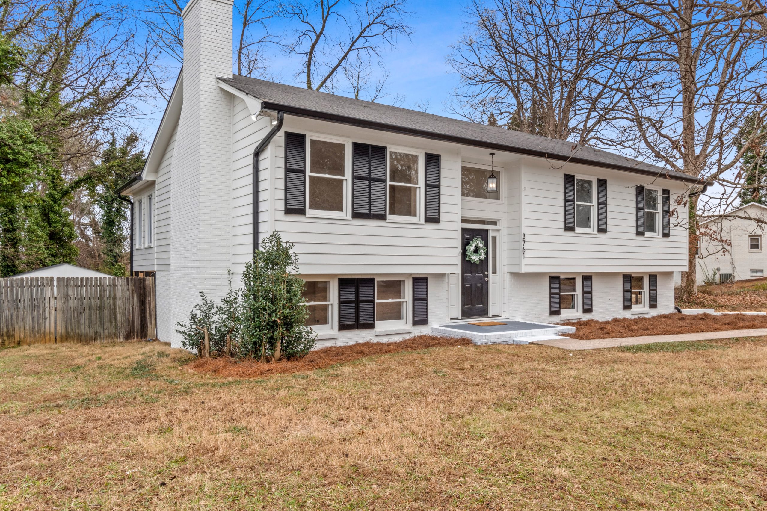 New flooring — Wabash Boulevard split-level complete remodel in Winston-Salem, NC