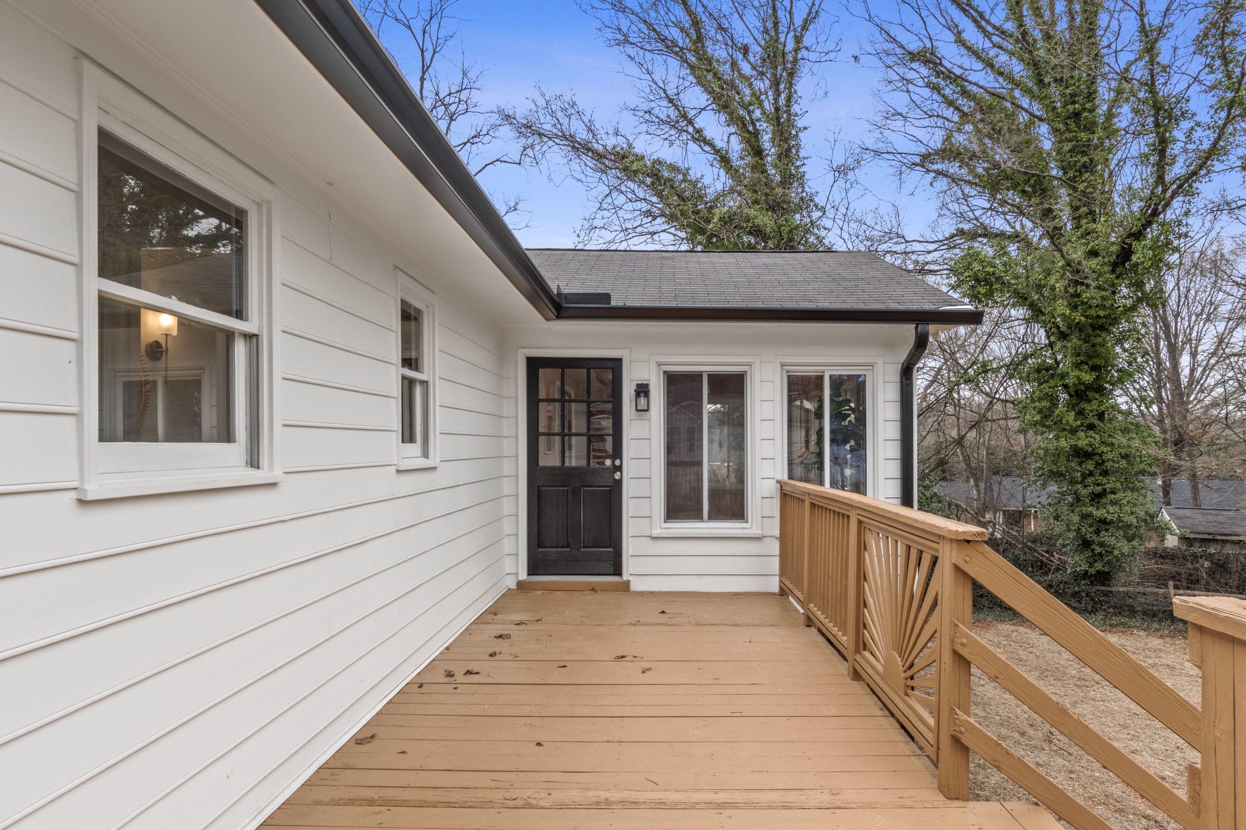Finished space — Wabash Boulevard split-level complete remodel in Winston-Salem, NC