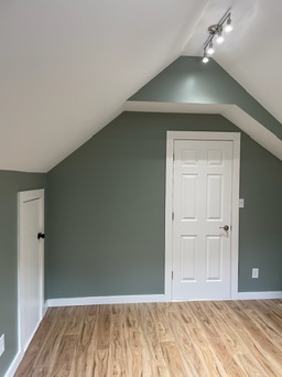 Finished attic living space — Bethlehem Drive attic-to-living-space conversion in Winston-Salem, NC