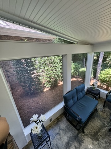 Framing — Littlebrook 20×12 screened porch in Clemmons, NC