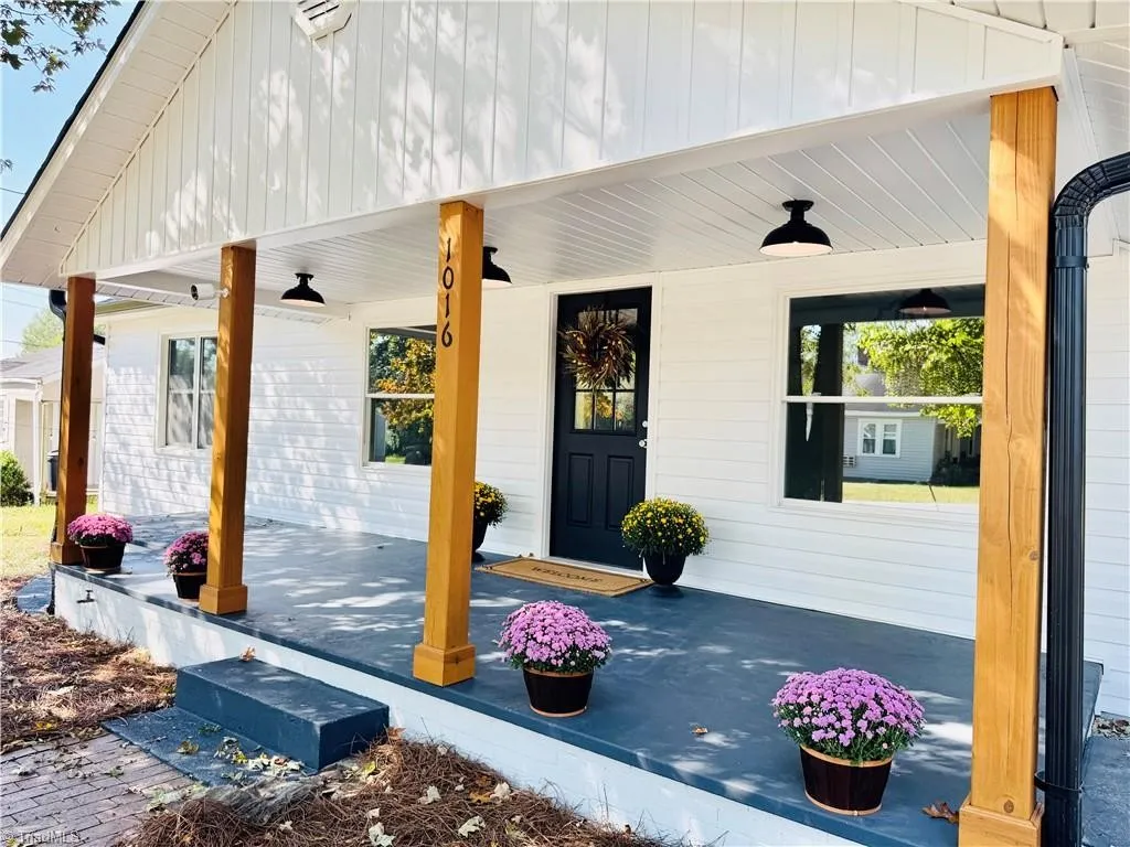 Interior detail — Dudley Road down-to-studs renovation in Winston-Salem, NC
