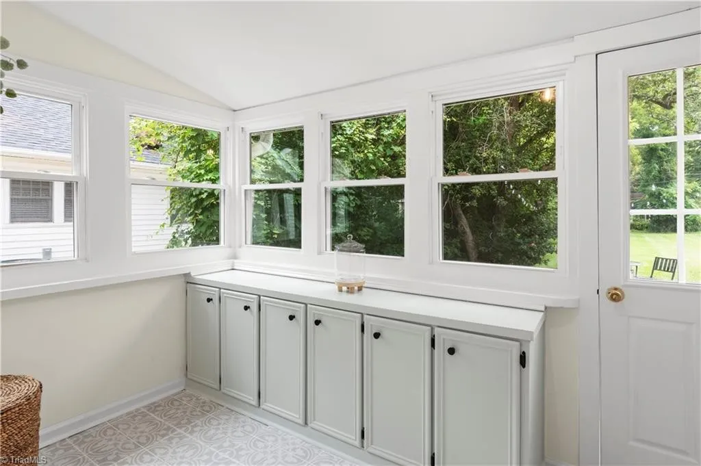 100-year-old dutch colonial exterior — Polo Road Dutch Colonial renovation in Winston-Salem, NC